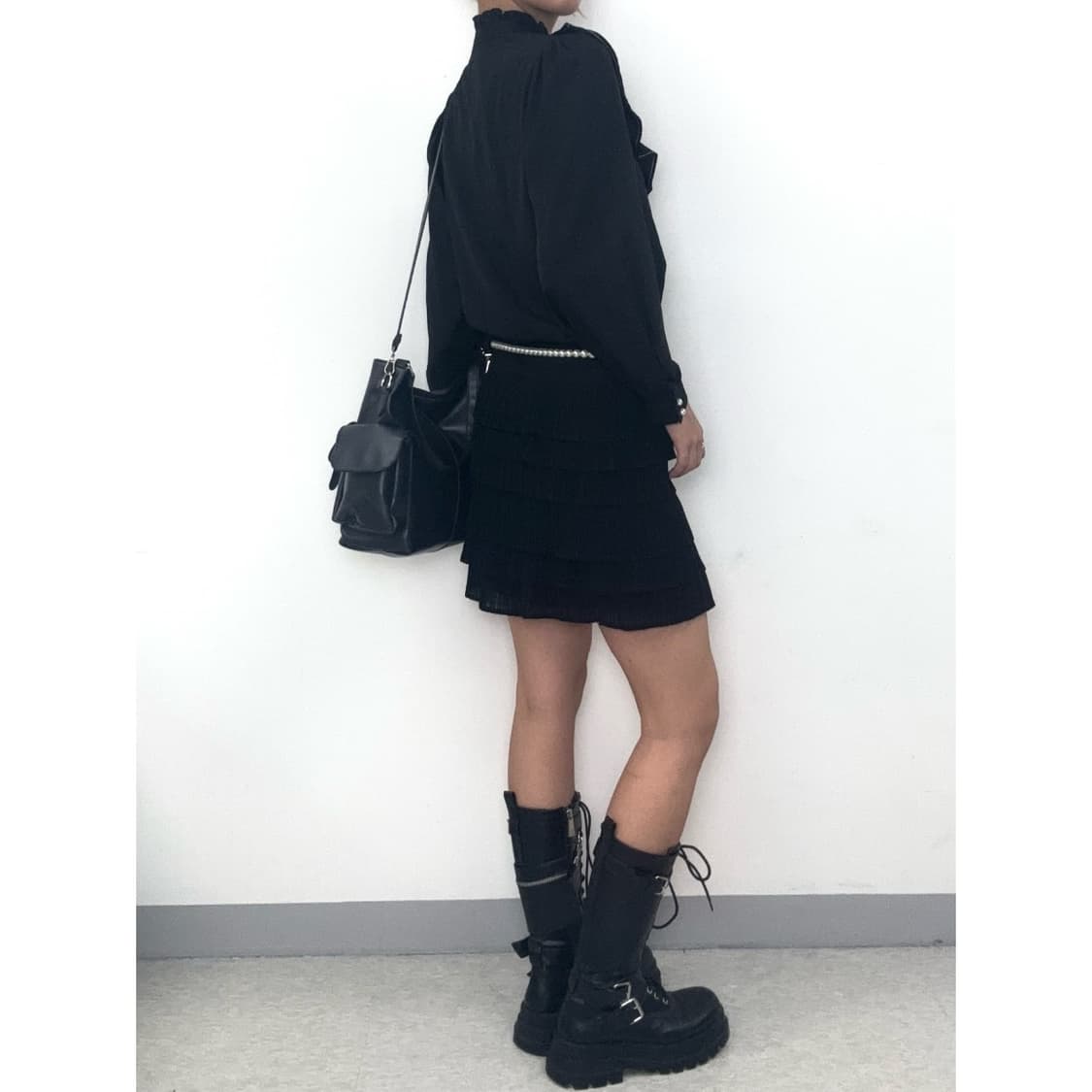 빈티지 고딕 블라우스 셔츠 상품이미지4