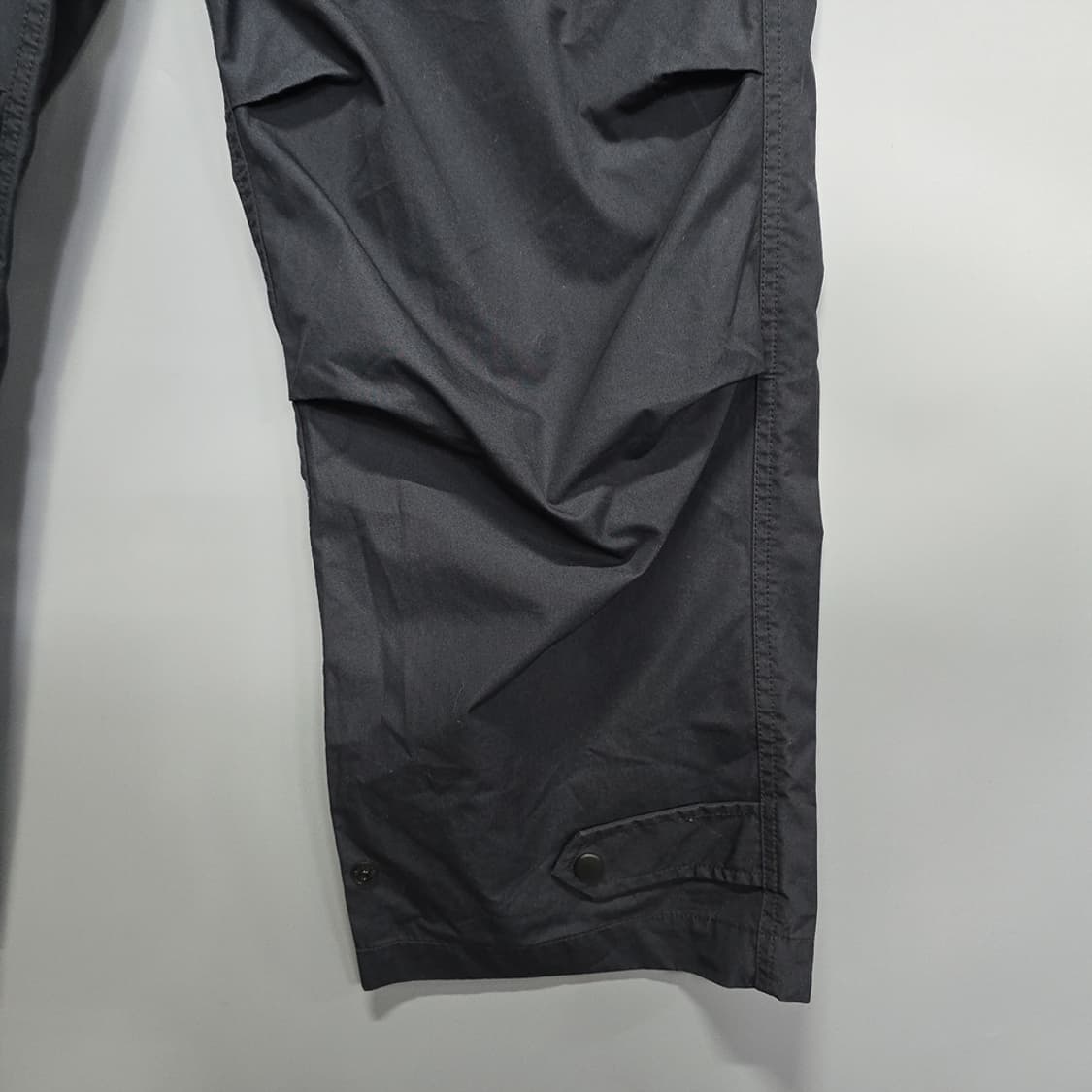 유니클로(UNIQLO) U 밴딩 와이드 팬츠 블랙 M 상품이미지3