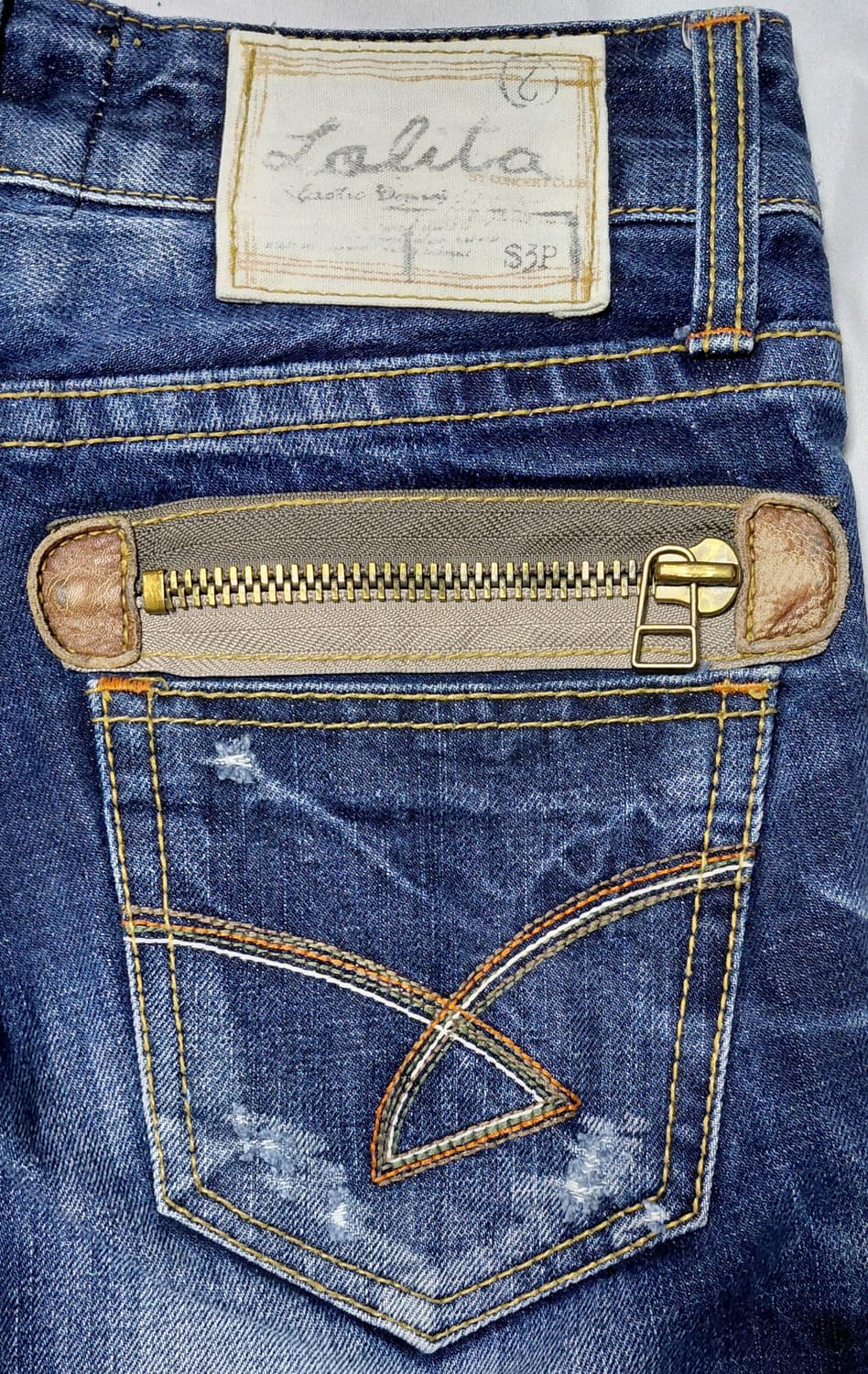 [26] 로리타 진(Lolita Jeans) 빈티지 부츠컷 데님 팬츠 상품이미지9