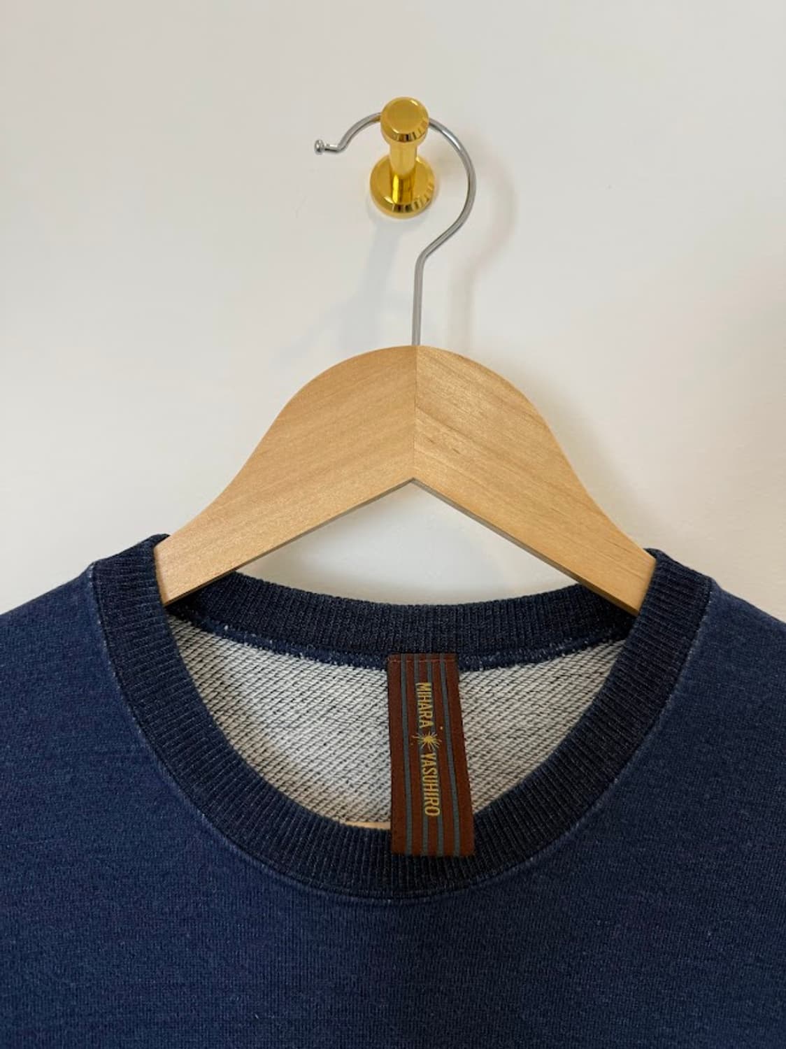 미하라 야스히로 빈티지 맨투맨티 블루 상품이미지2