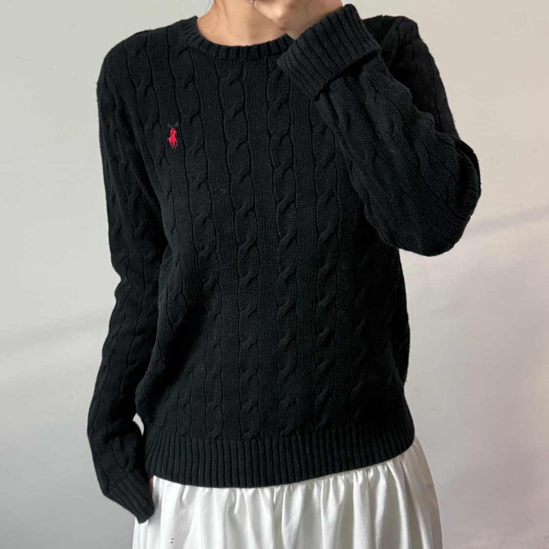 [S] 폴로 랄프로렌 블랙 니트 상품이미지2