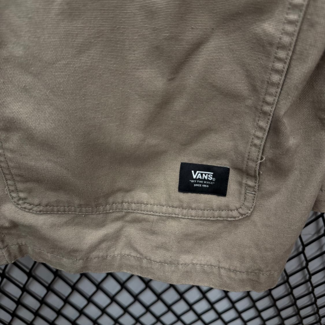 반스 워크웨어 코튼 초어자켓 전면 포켓 포인트 베이지 상품이미지5