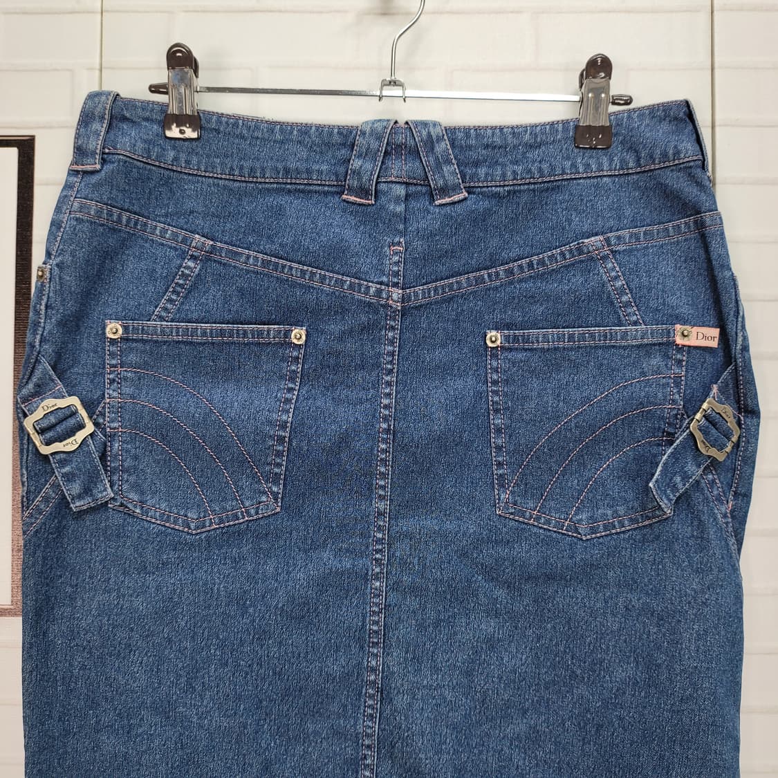 DIOR 크리스찬 디올 데님 스커트 치마 42사이즈 새상품 상품이미지6