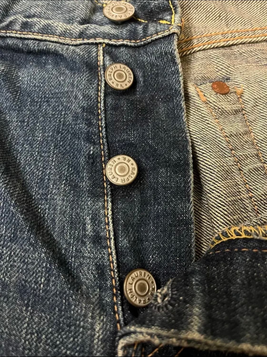 RRL 90’s SINGLE STITCH DENIM PANTS USA 상품이미지6