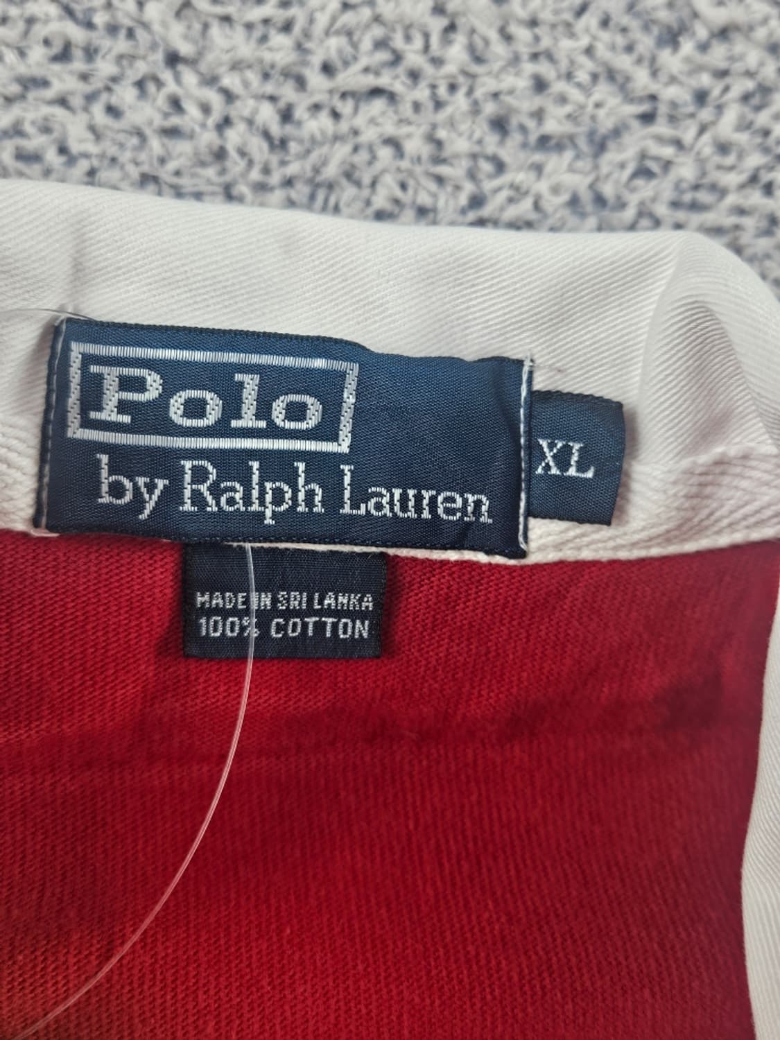 폴로랄프로렌 베이직 포니 럭비 티셔츠 ( XL ) / 11370 상품이미지9