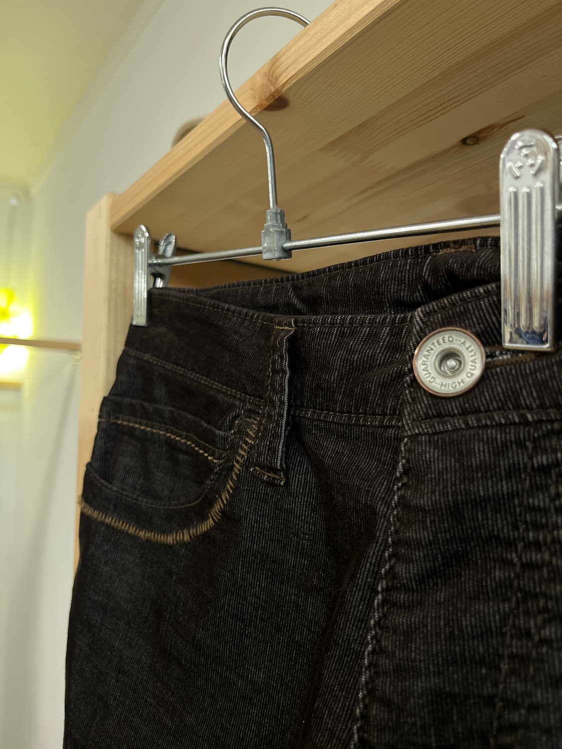 코듀로이 세미부츠컷 팬츠 상품이미지2