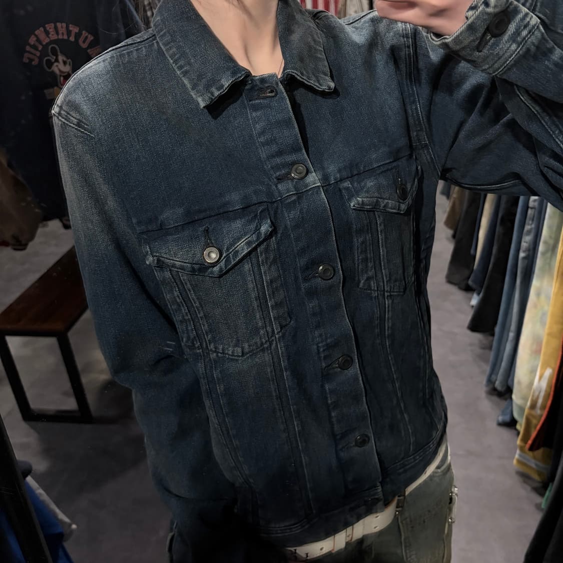 [IM] Calvin Klein 캘빈클라인 데님 트러커 자켓 진청 상품이미지6