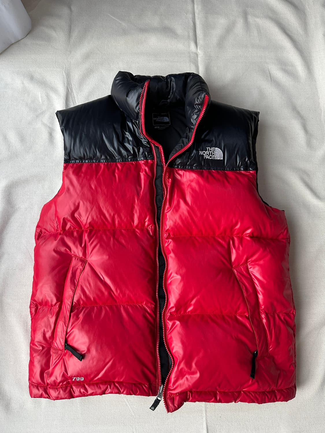 노스페이스 700 구스다운 눕시 패딩 베스트 L 상품이미지1