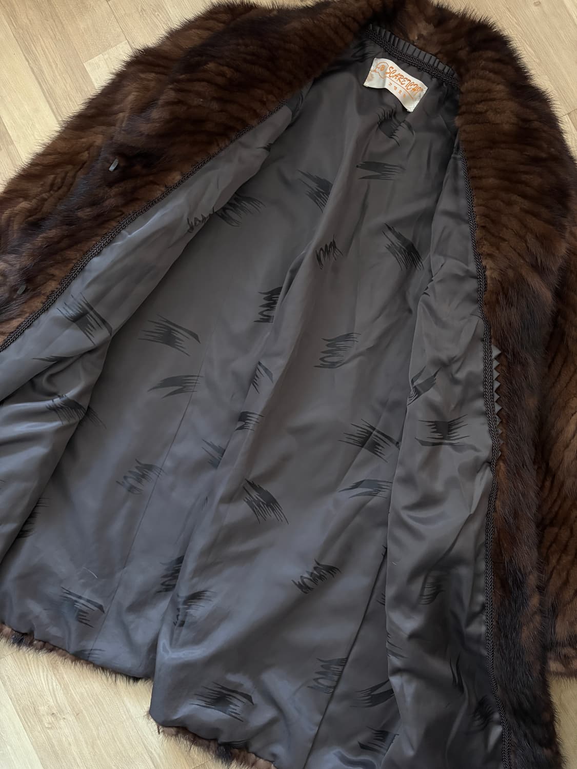 리얼 밍크 퍼코트 상품이미지5