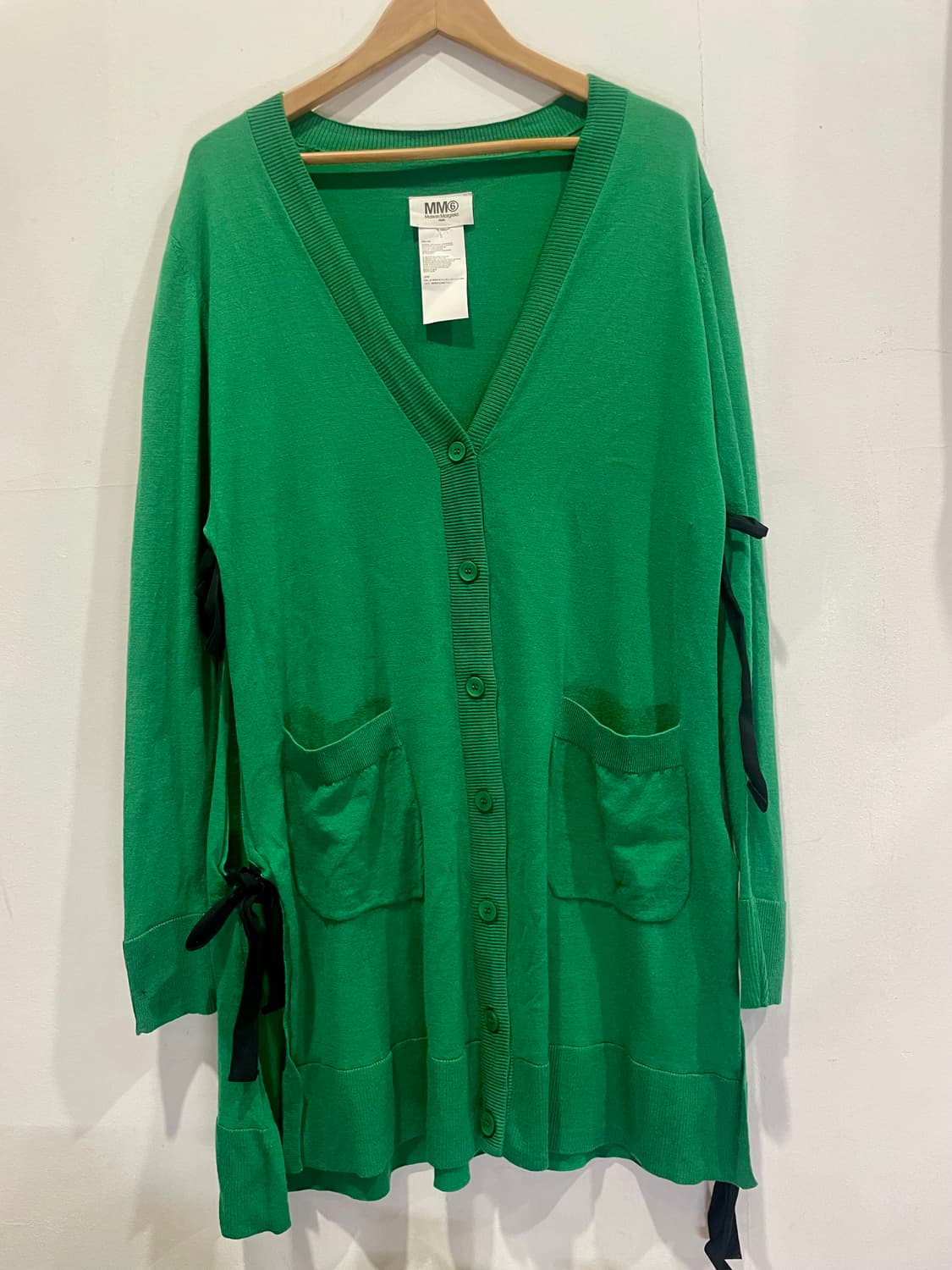 MM6 메종 마르지엘라 그린 가디건 L 정품 상품이미지1