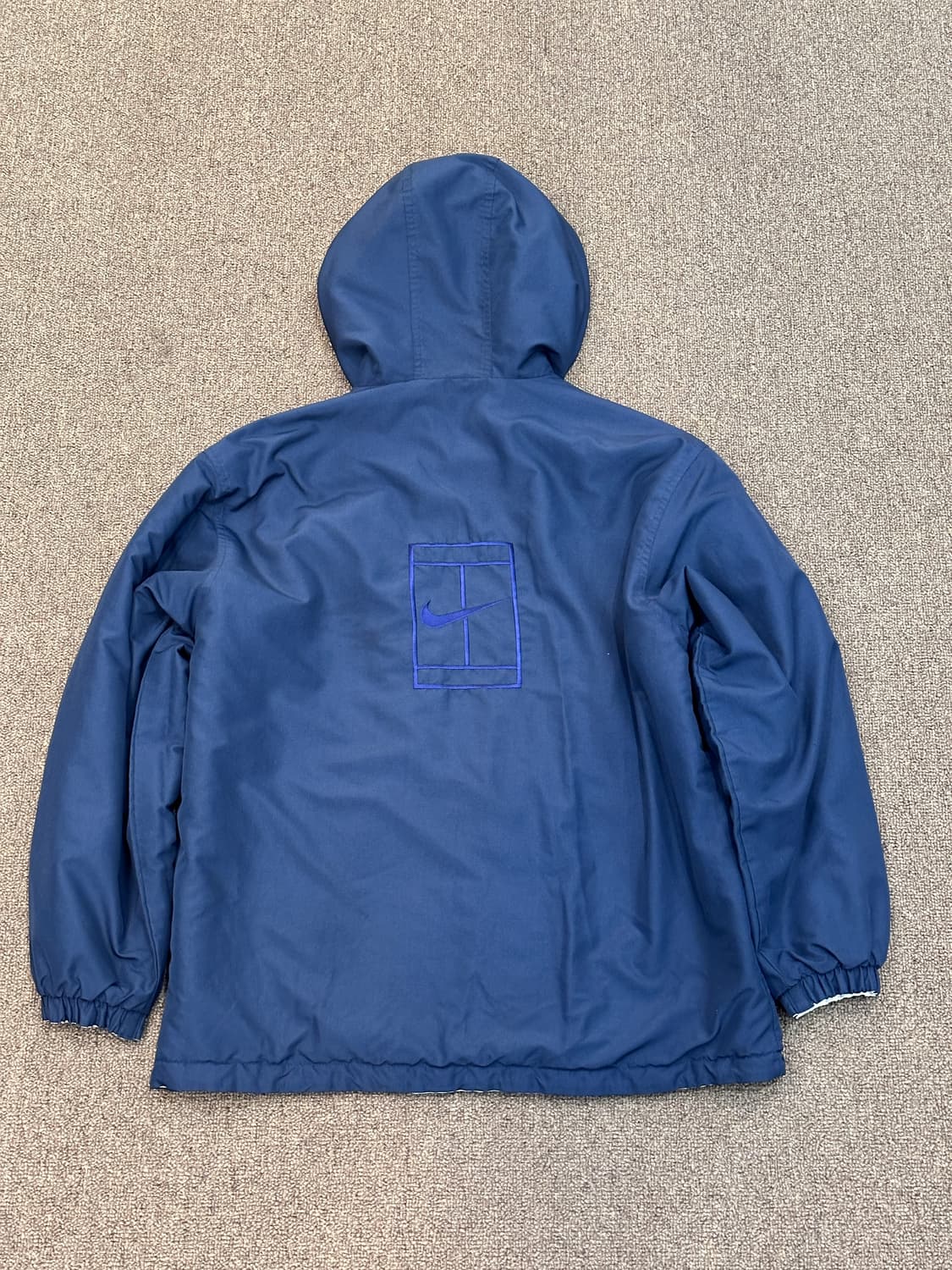 00s 나이키 올드스쿨 리버시블 후디드 패딩점퍼 상품이미지3