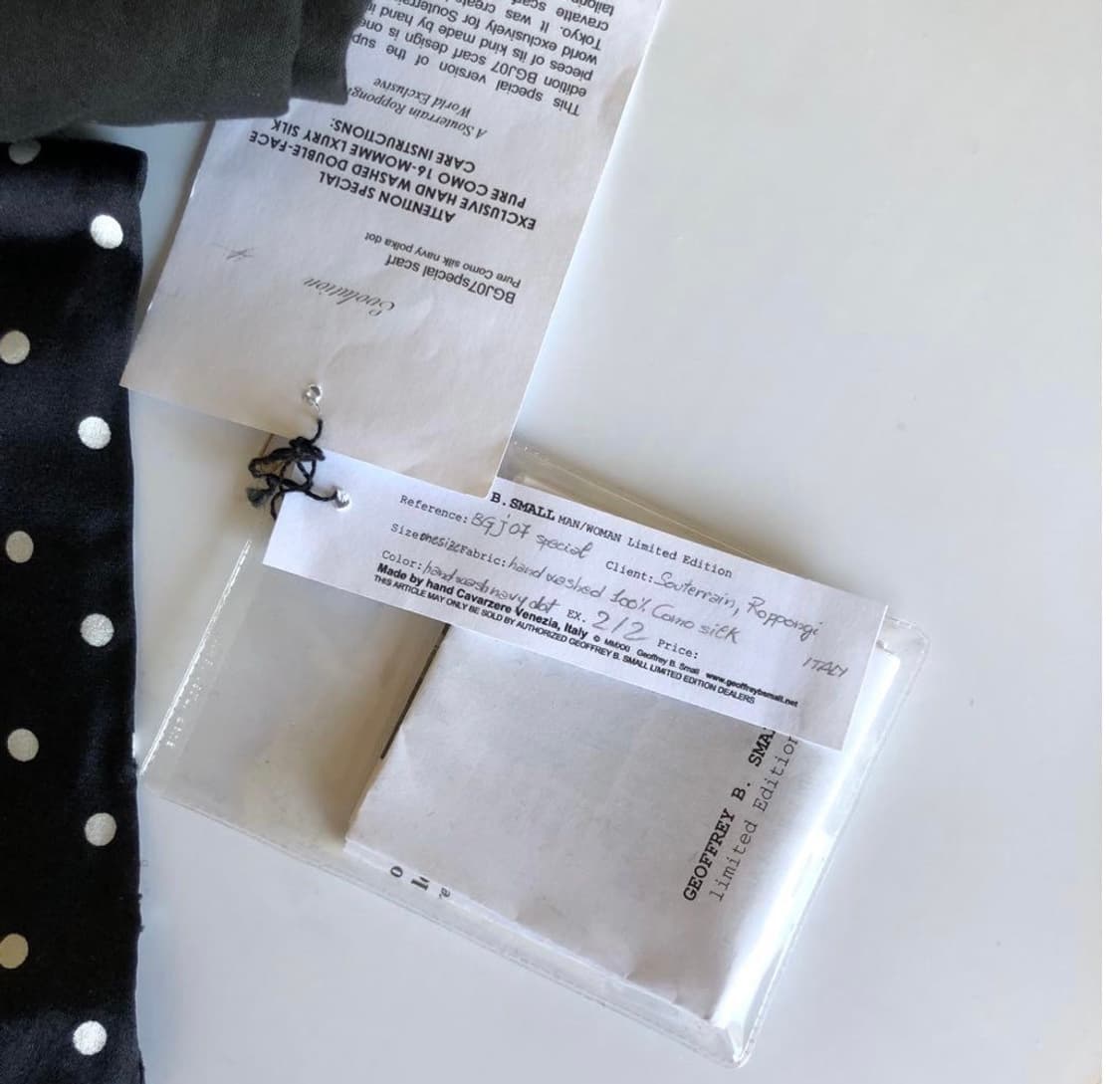 Geoffrey B Small scarf 상품이미지3