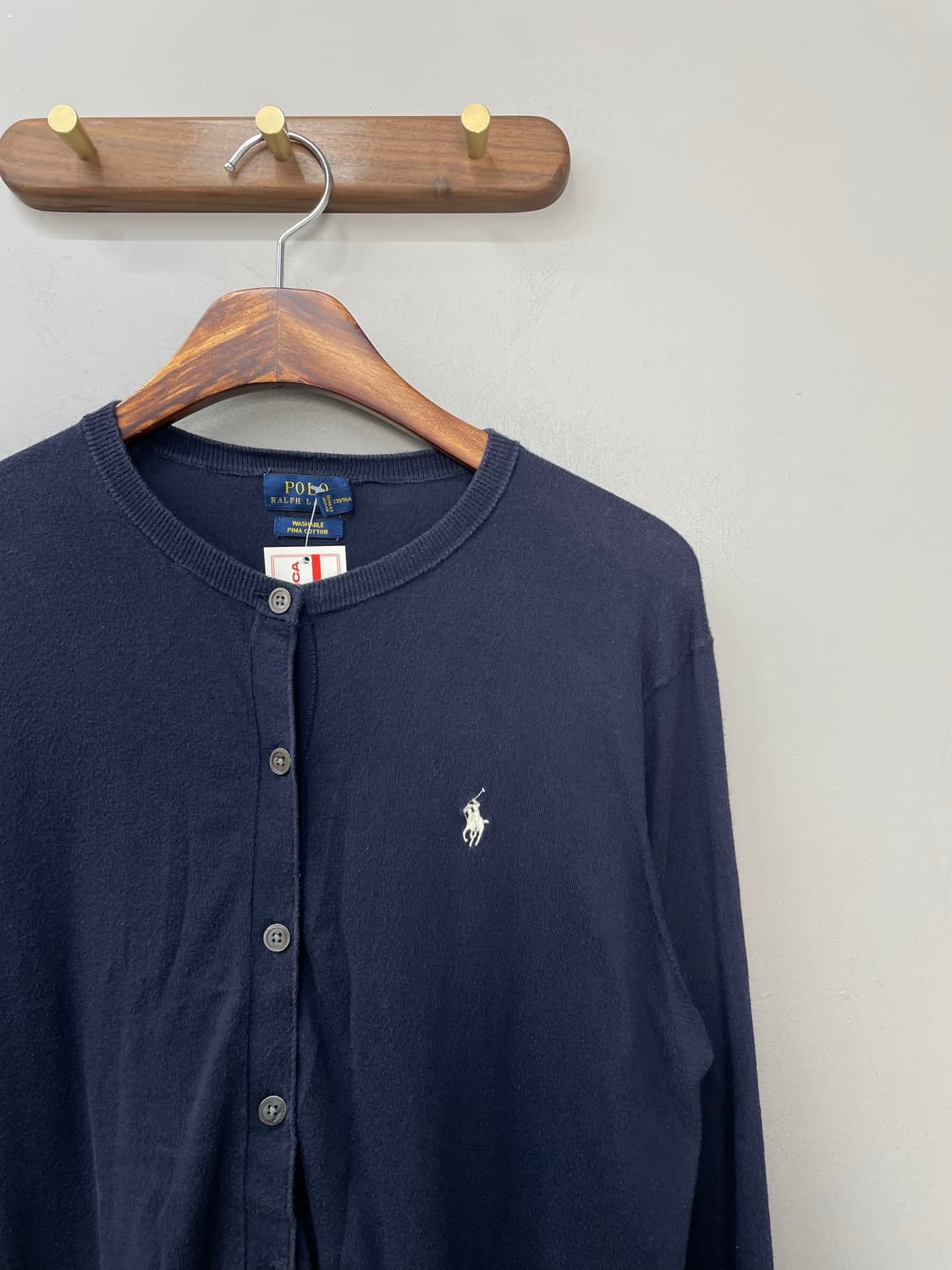 폴로 랄프로렌 네이비 가디건 H1186 상품이미지3