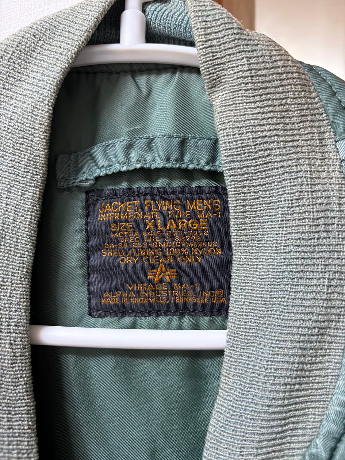 90s 알파인더스트리 ma1 상품이미지3