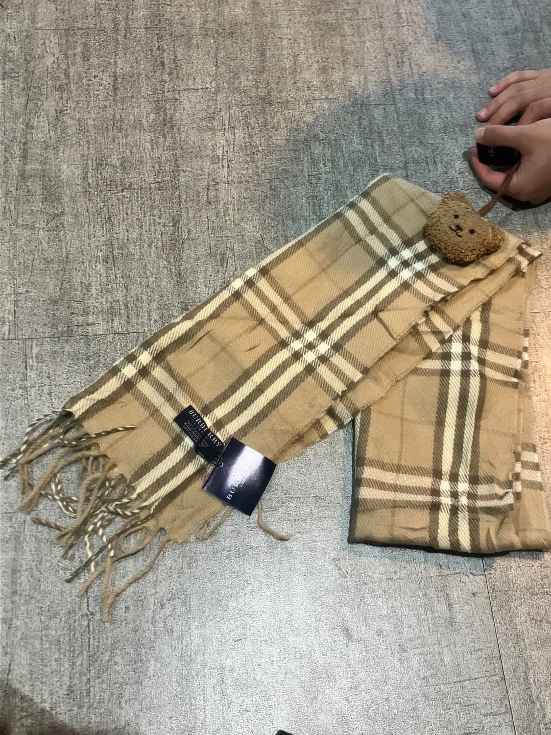 Burberry 버버리 올드스쿨아메카지 00’s 시그니처 체크머플러 상품이미지1