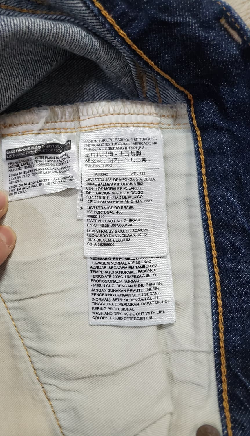 [34x32] 리바이스 47501 데님 청바지 상품이미지4