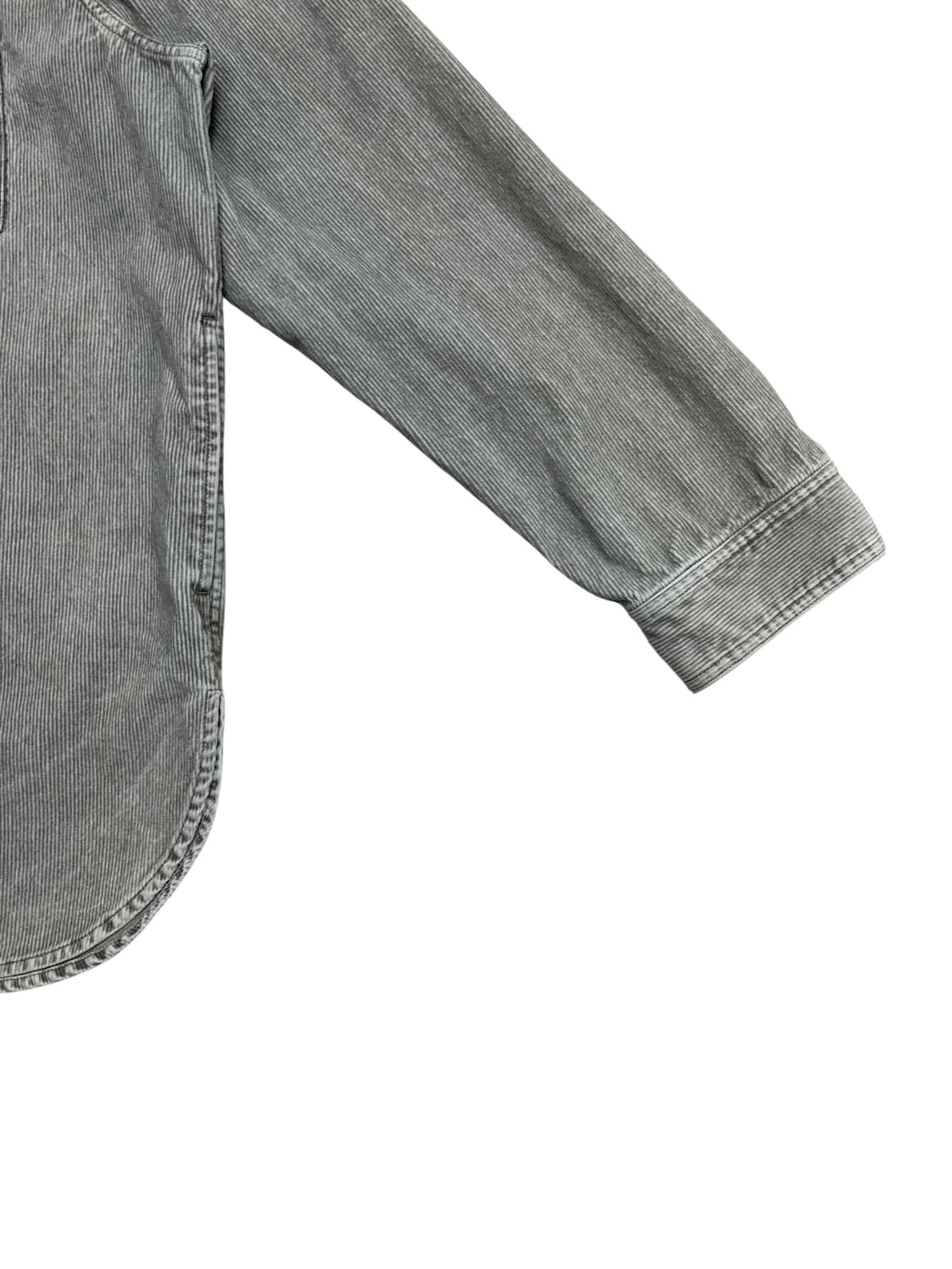 웰던 골덴 셔츠 L 멜란지 그레이 상품이미지4