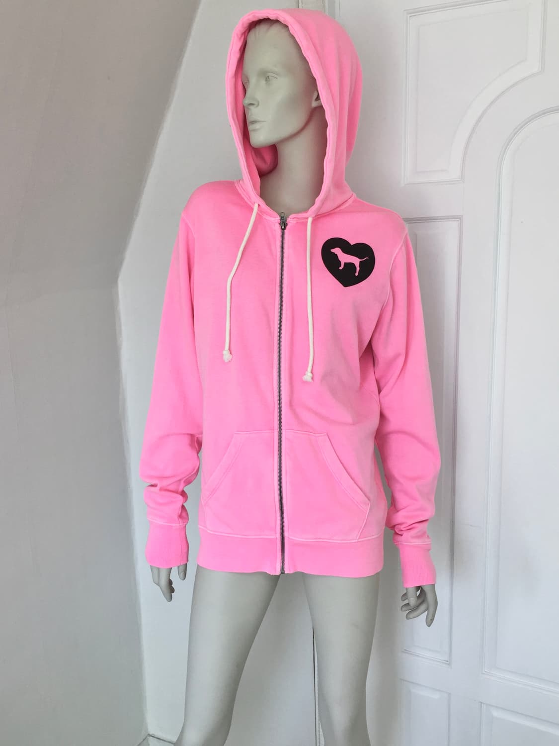 Victoria’s Secret  Neon Pink Logo Hoodie 상품이미지8