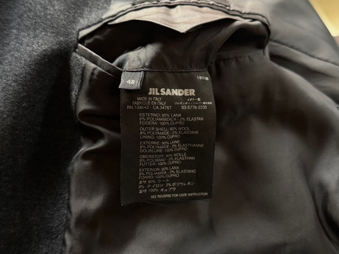 질샌더 탑코트 100 상품이미지7