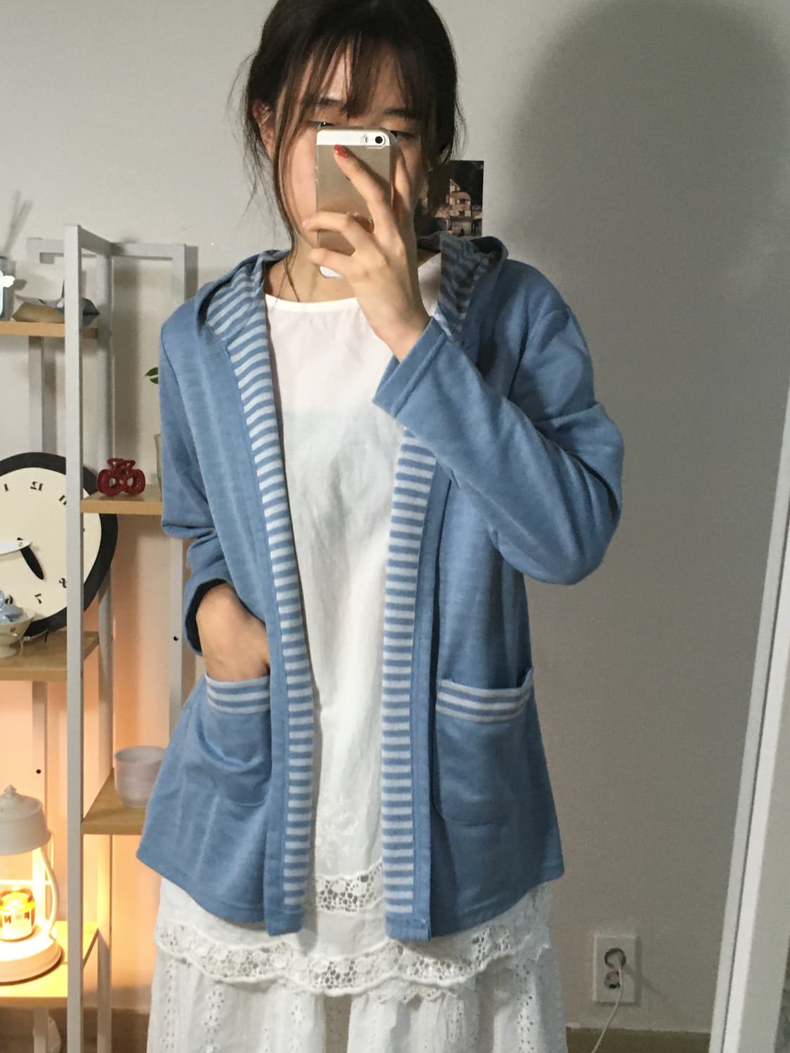 소다 스트라이프 후드자켓 상품이미지3