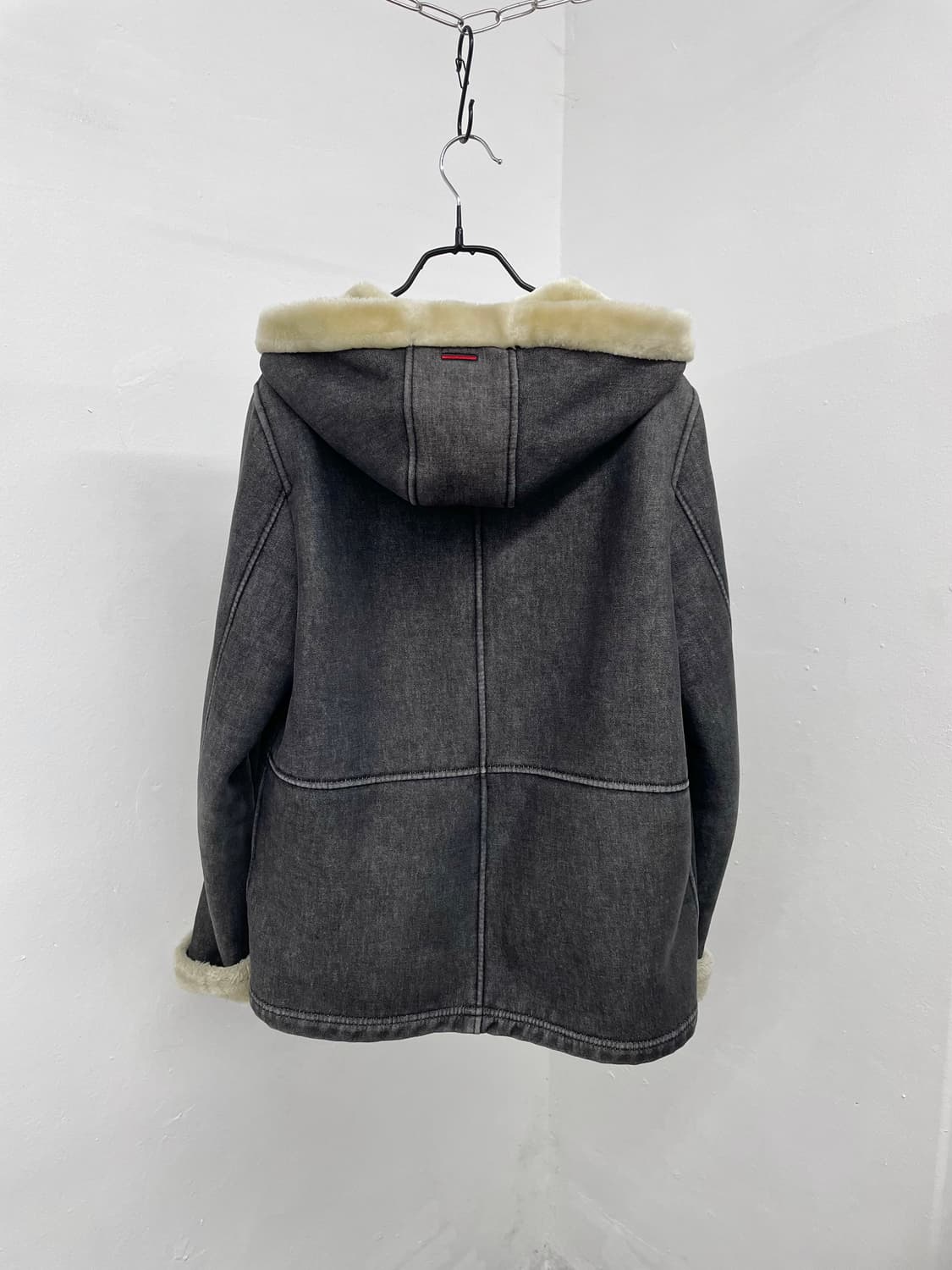 푸부 떡볶이 퍼 무스탕 자켓 상품이미지7