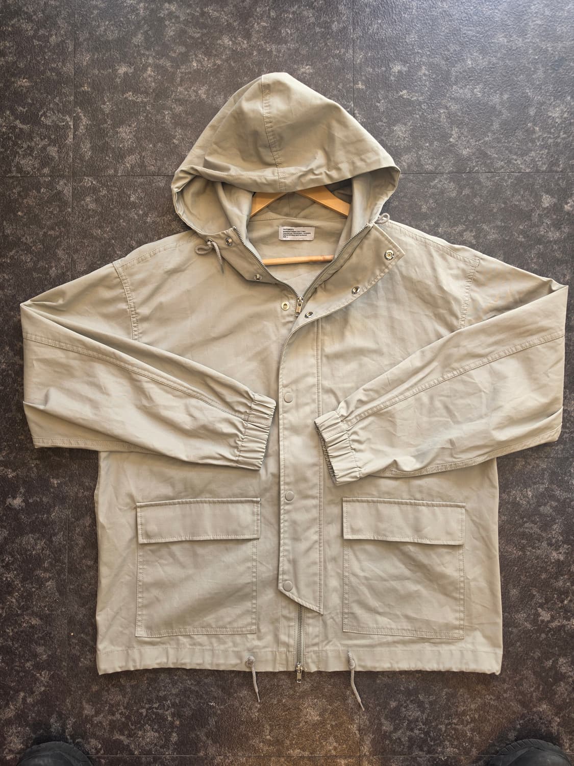 #파르티멘토 #오버핏 테크 후드집업 자켓  -L 상품이미지1