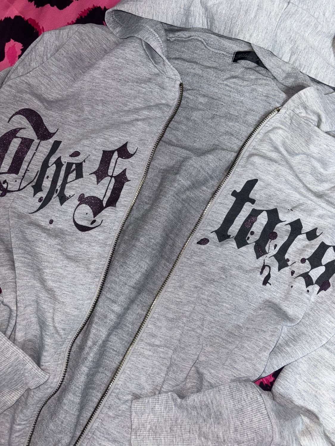 빈티지 펑크 후드집업 상품이미지3