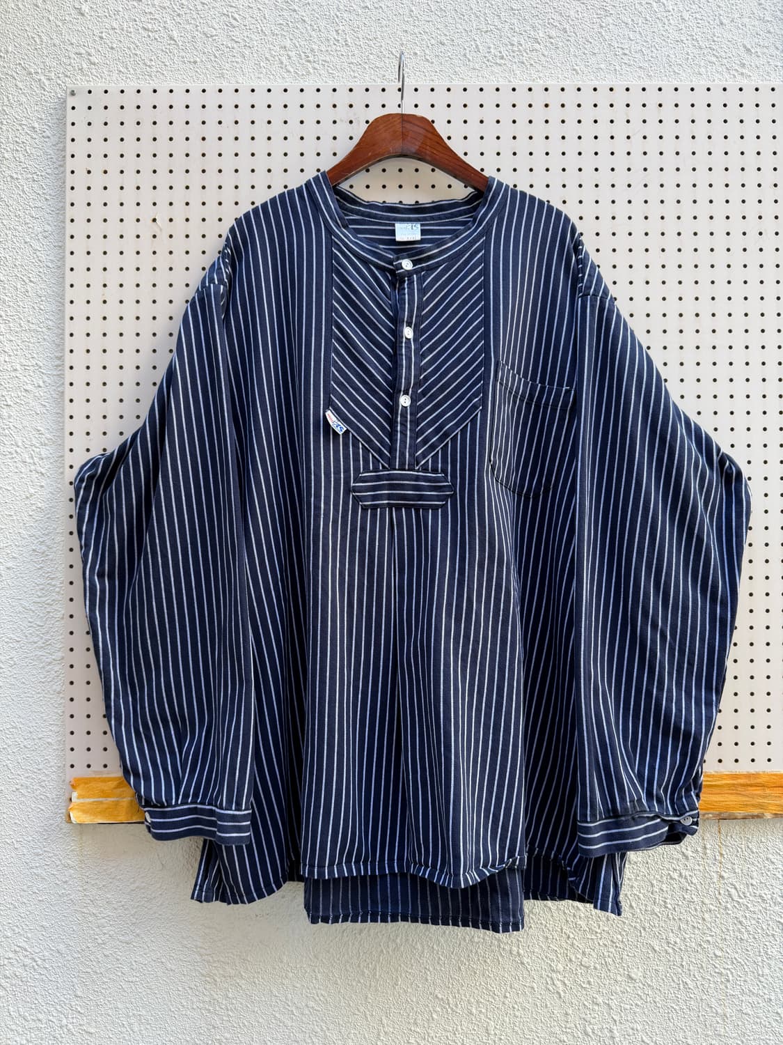 1990s modAS GERMAN NAVY 유로피안 피셔맨스목셔츠 상품이미지1