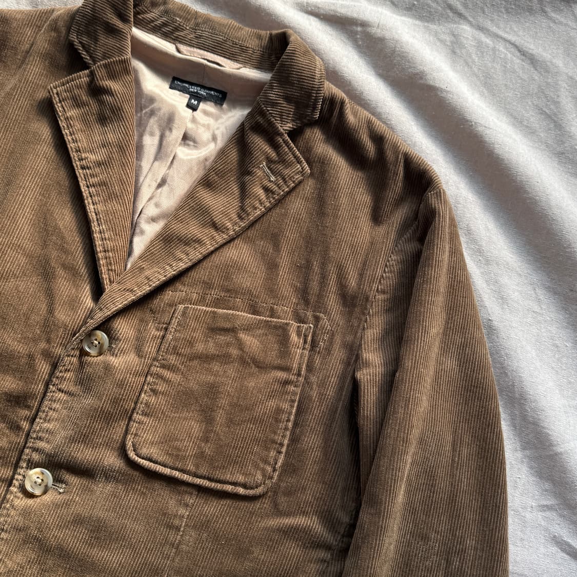 엔지니어드가먼츠 베이커 브라운 코듀로이 자켓 M 상품이미지2