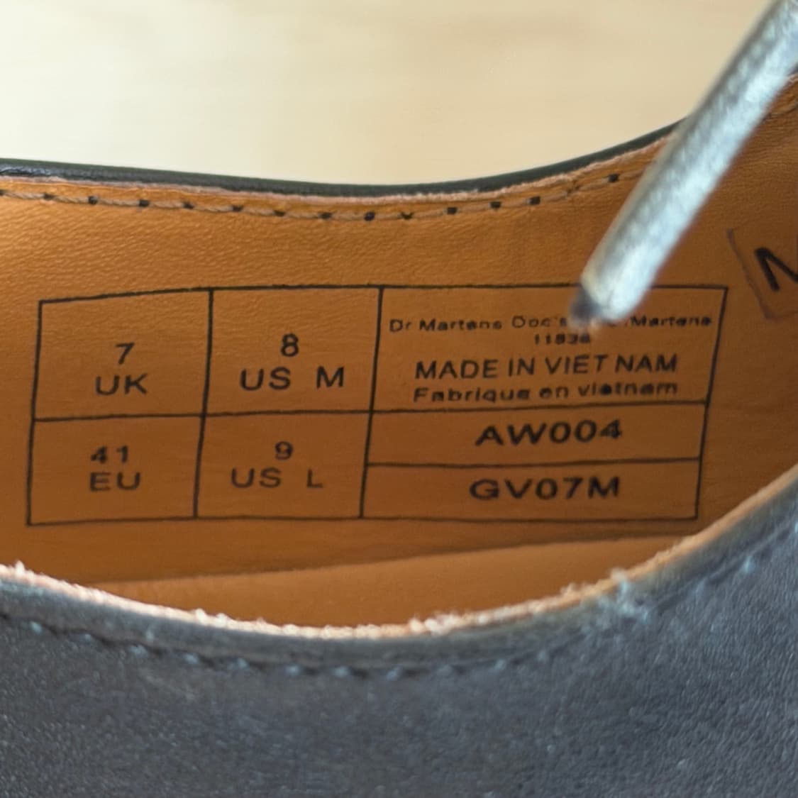 닥터마틴 단화 올블랙 상품이미지5