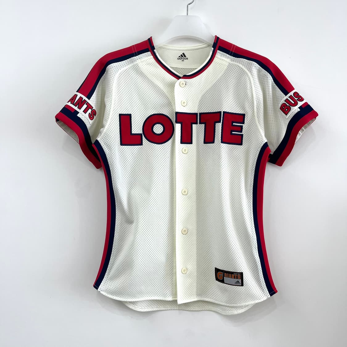 아디다스 롯데자이언츠 노마킹 올드 홈 유니폼 상품이미지2