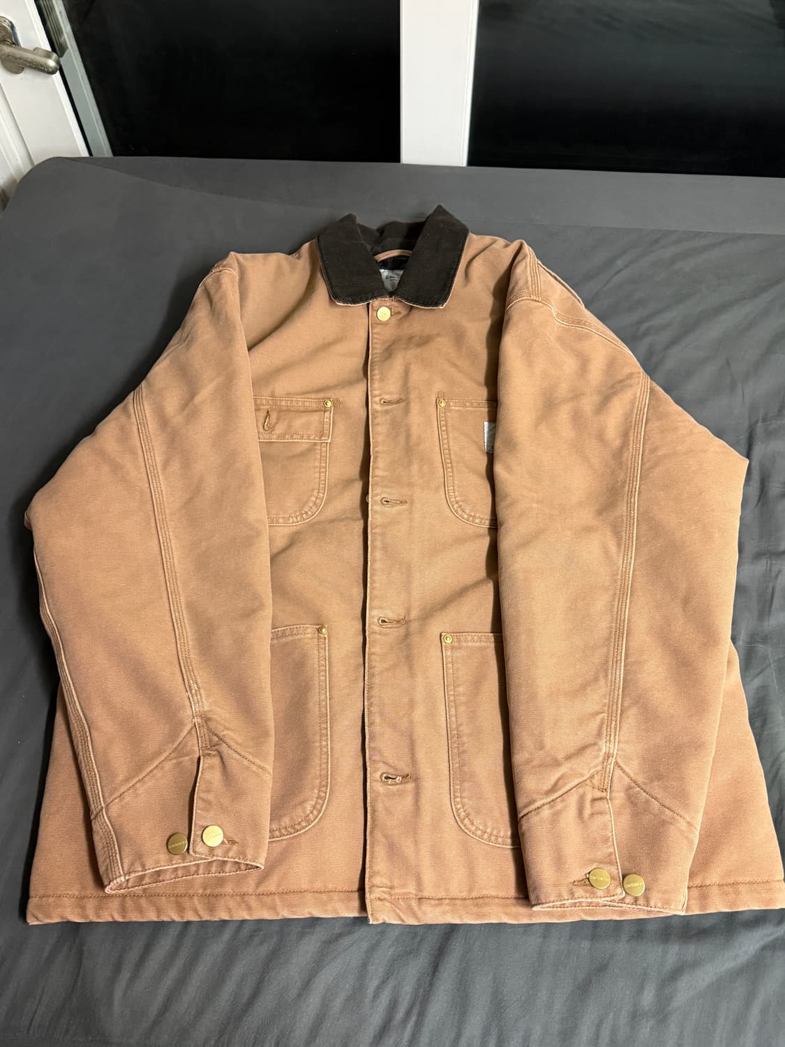 칼하트 OG 초어 코트 브라운 L 상품이미지4