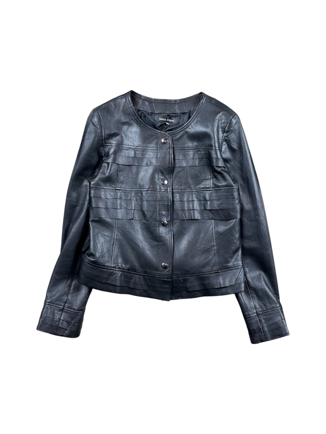 Vintage 양가죽 크롭 자켓 상품이미지1