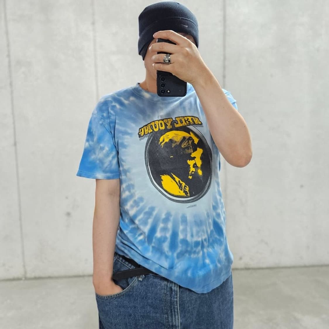 00S 오피셜 닐영 밴드 투어 반팔티 L M0367 상품이미지1