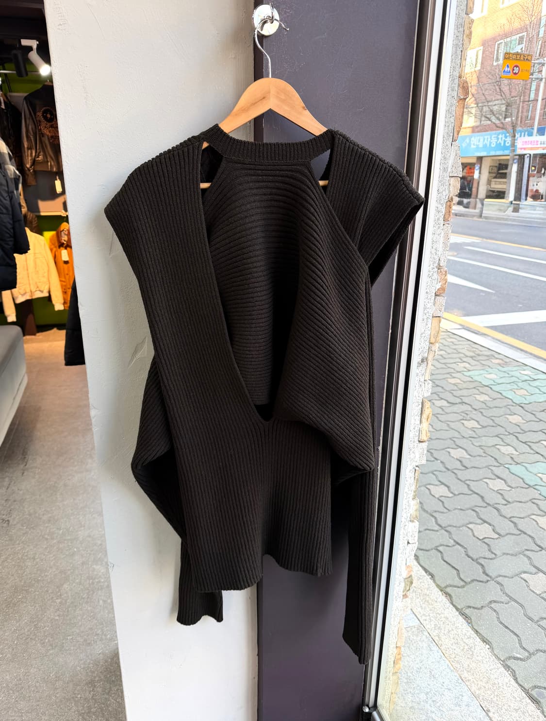 100~105/ 보테가베네타 컷아웃 인트레치아토 리브 니트 상품이미지9