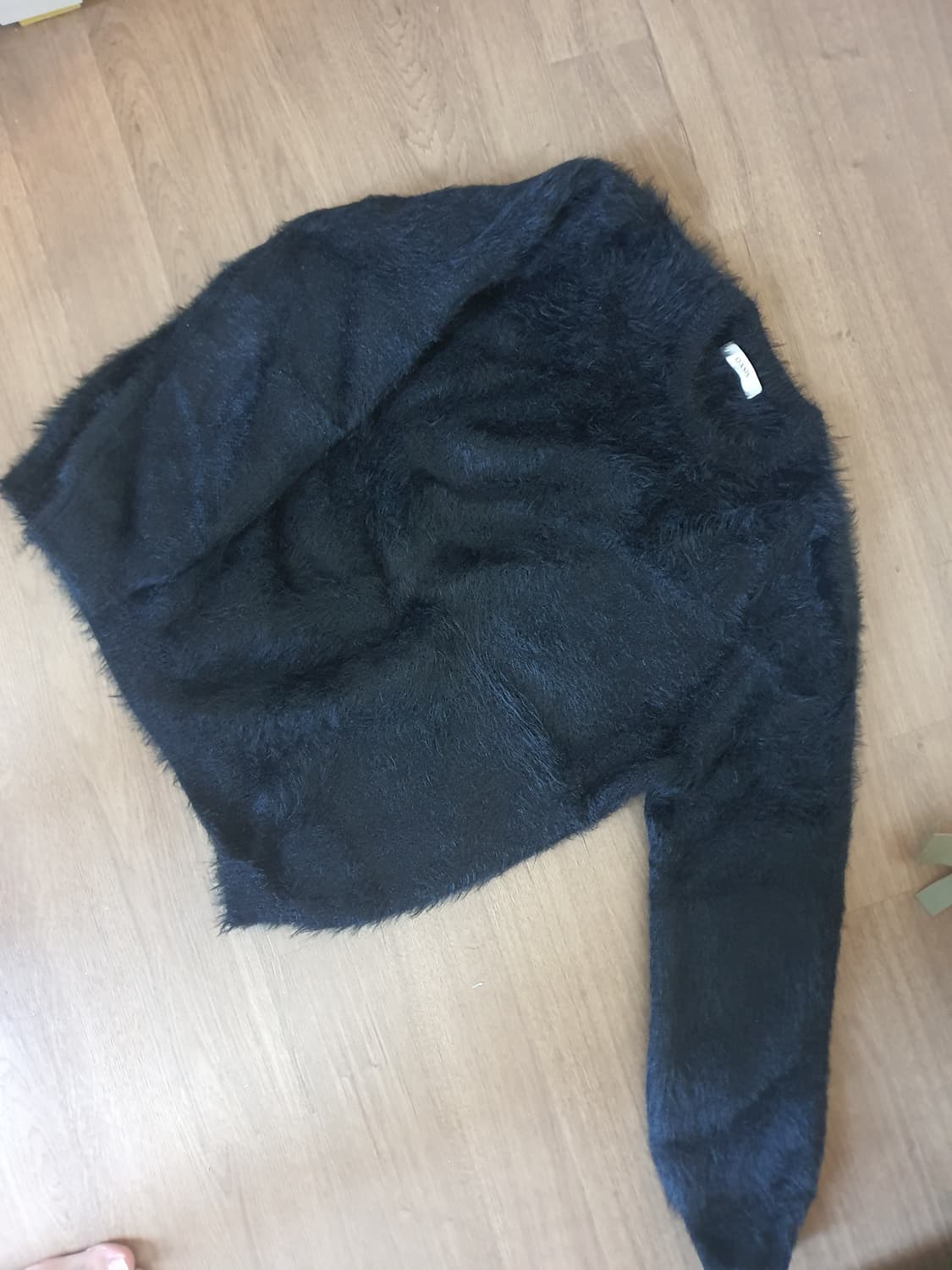 검정 앙고라 빈티지 니트 상품이미지1