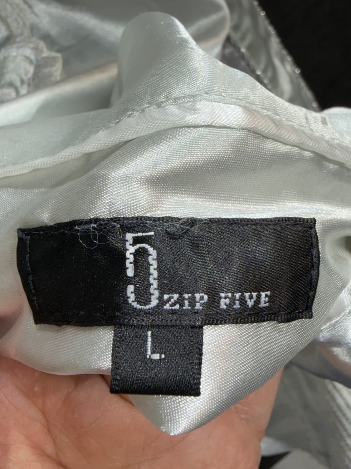 JPN 일본 빈티지 리버시블 양면 사틴 스카잔 용 자수 스카쟌 상품이미지10