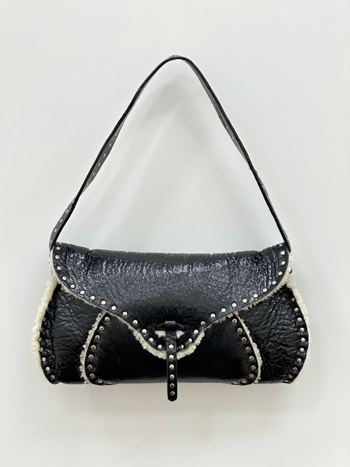 celine / 셀린느 빈티지 시어링 풀보백  상품이미지4