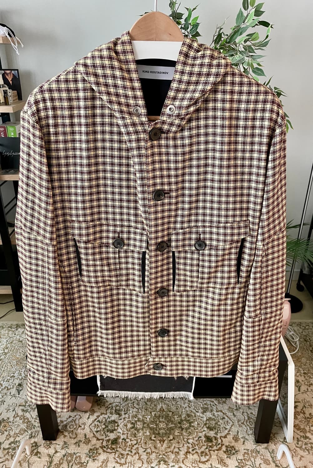 키코 코스타디노브 코쿤 후드 파이어 자켓 상품이미지3