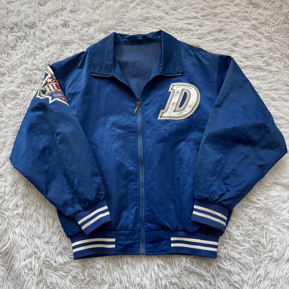 DESCENTE 일본빈티지 야구 바람막이 야구자켓 집업 야구유니폼 상품이미지2