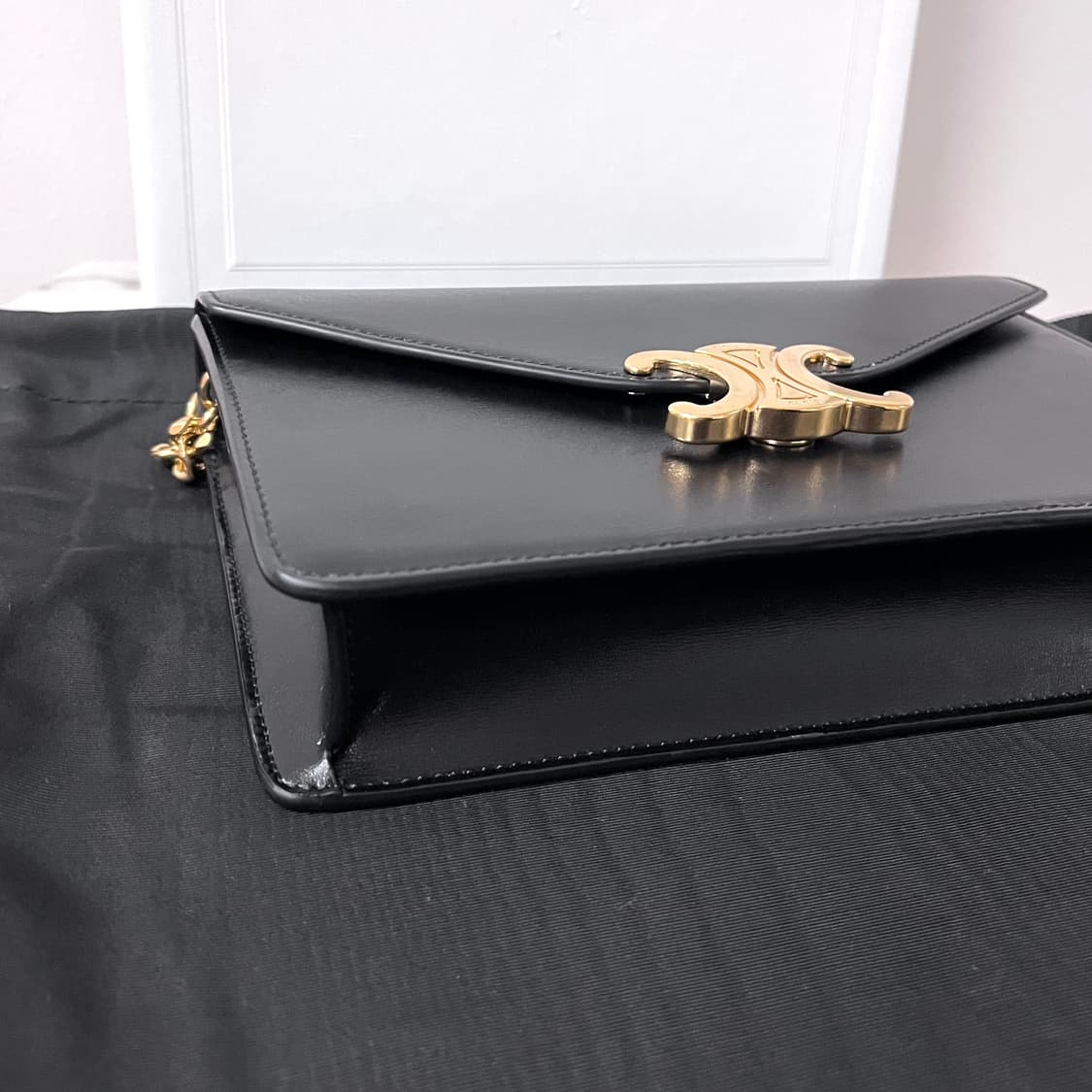 [S급/정품] 셀린느 마고 체인 지갑 가방 블랙 상품이미지6