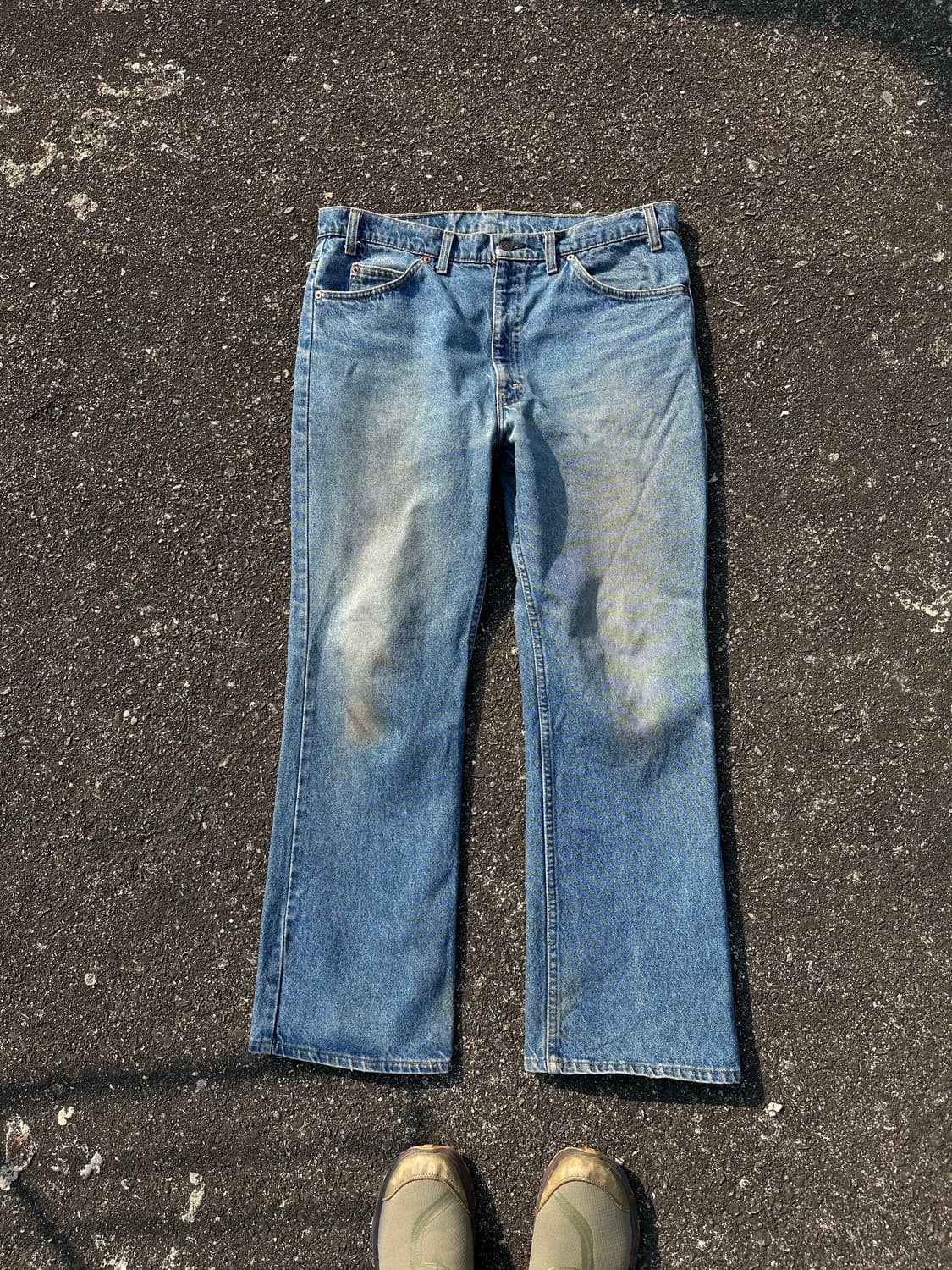 90s 미제 Levi's 517 리바이스 플레이핏 부츠컷 38x30 상품이미지2