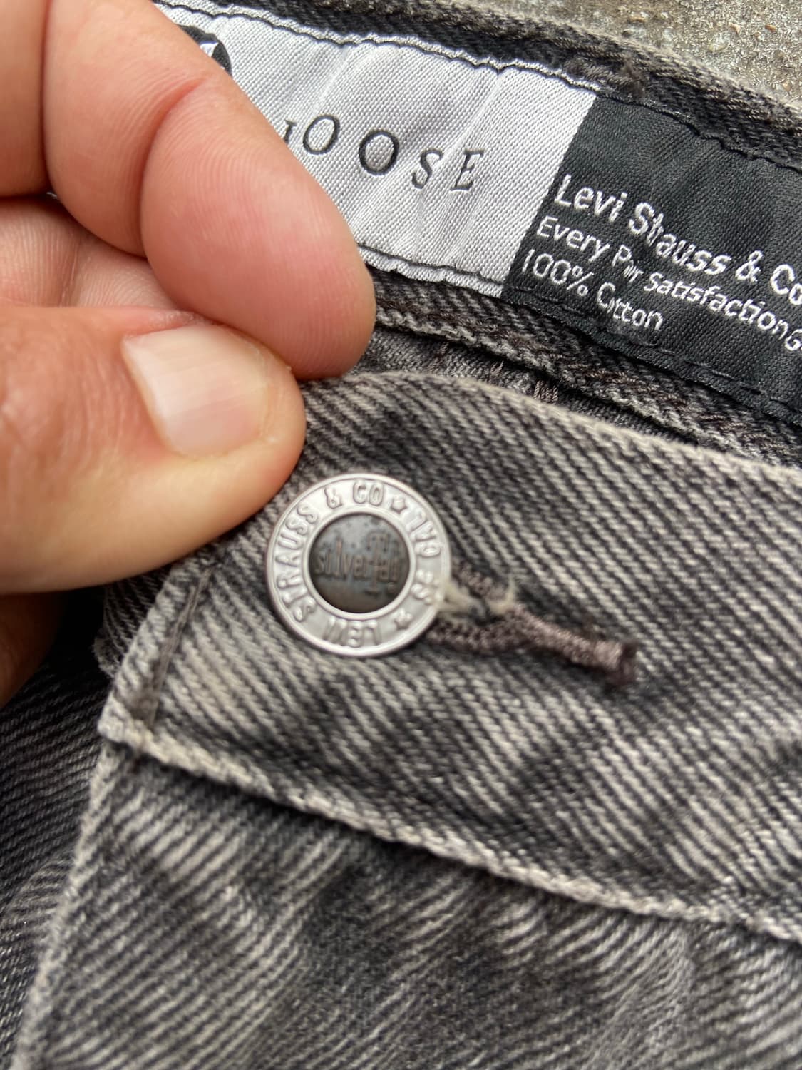 Levis Silver Tab Loose Fit Jeans 상품이미지4