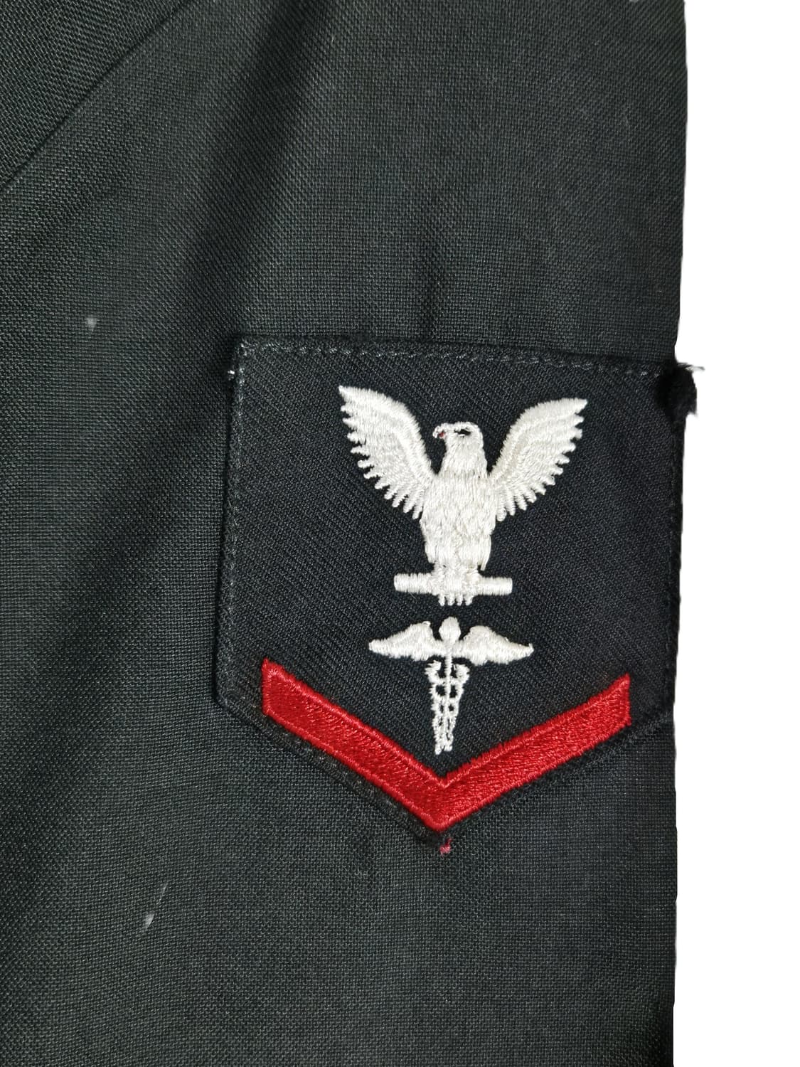 미해군 의무 이병 여군용 정복 전투복 긴팔 카라티 셔츠 남방 (XL) 상품이미지7