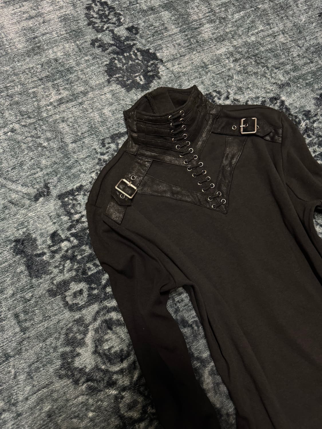 Punk rave goth bondage top  상품이미지2