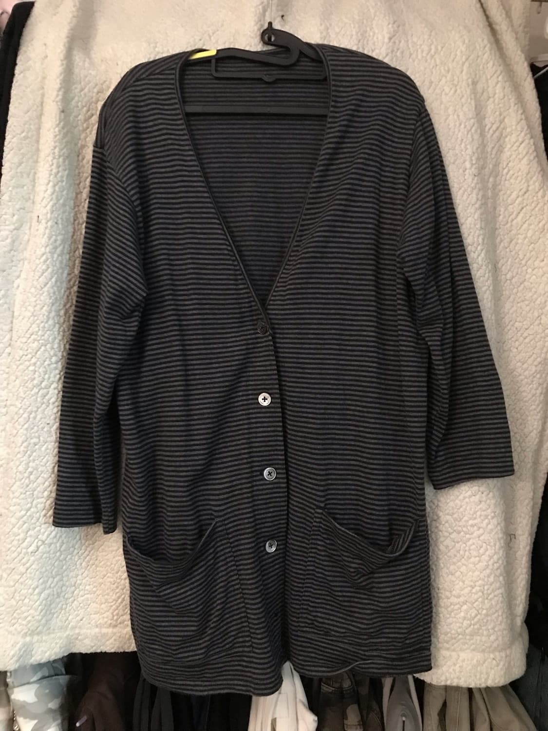 빈티지 스트라이프 가디건 상품이미지1