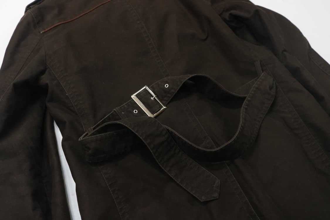 맨즈 멜로즈 더블 브레스티드 코트 상품이미지6