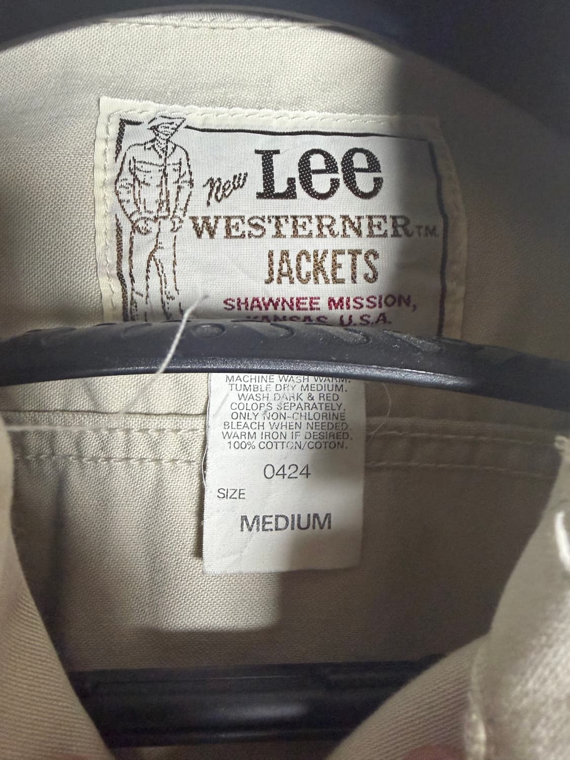 [M]Lee 웨스터너 0424 자켓 상품이미지3
