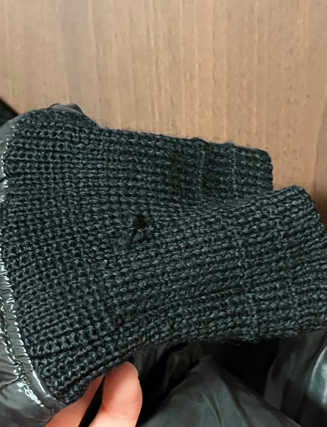 THE VIRIDI ANNE 하이넥 구스다운 플라이트 자켓 상품이미지6