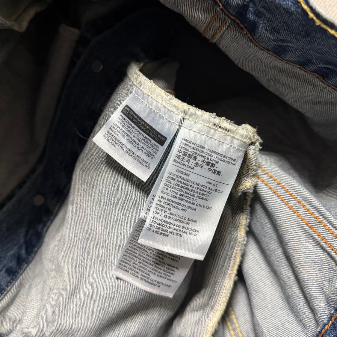 리바이스 후드 데님 트러커 자켓 상품이미지3